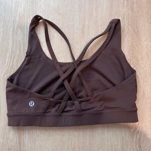 Lululemon Energy Bra - Java - Size 8